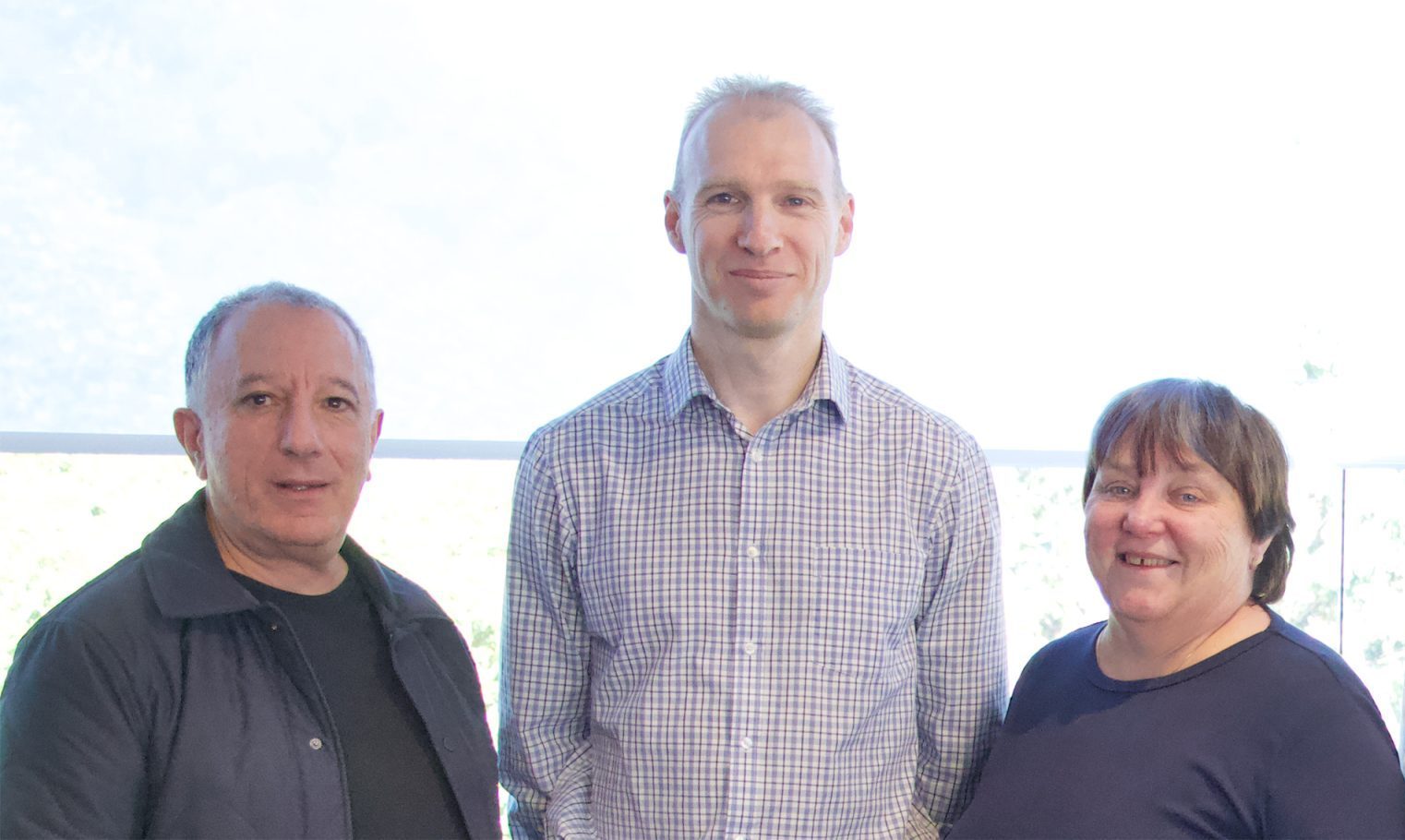 IELLEN staff members, pictured L to R, Andrew Neophytou, Dennis Cindric and Tracey Fenton